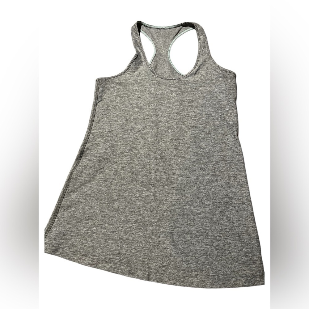 Lululemon Athletica Gray Reversible Racerback Tank Top
